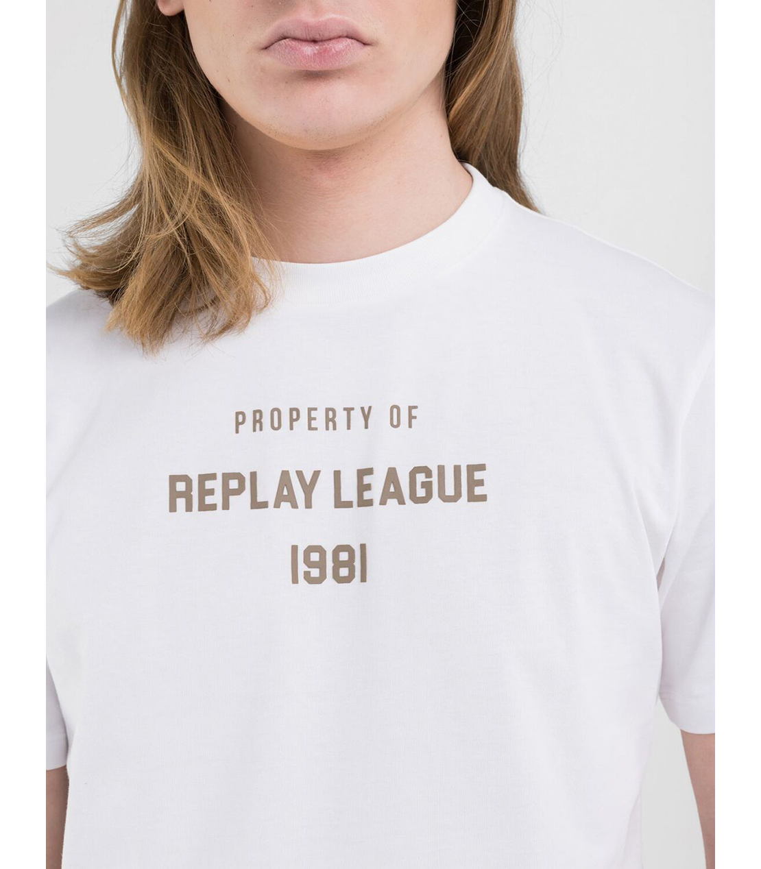 ヘビーピュアコットンジャージーレタリングTシャツ 詳細画像 ホワイト 5